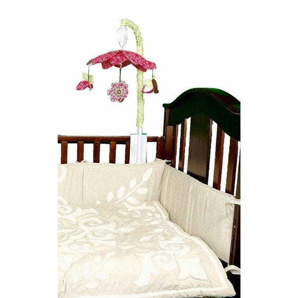 CoCaLo Bedding Nos Cocalo Taffy Baby Pink Nursery Mobile Floral